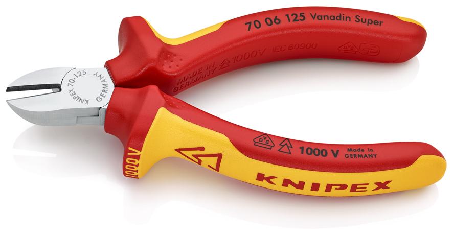 Insulated Side Cutting Pliers 125Mm - Kn 70 06 125