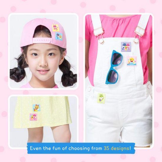 Pinkfong Baby Shark Summer Aroma Patch Bulk Size 160 pcs
