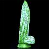 Sexy Bitter Gourd Stick Color Fake Penis Silicone Simulation Penis Masturbation Device for Men and Women Anal Expansion Anus Deep Sucker Anal Plug
