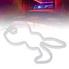   Neon Light Battery Operated Bunny LED Neon Sign Easter Decoration for Bedroom Dorm Easter Party Bar