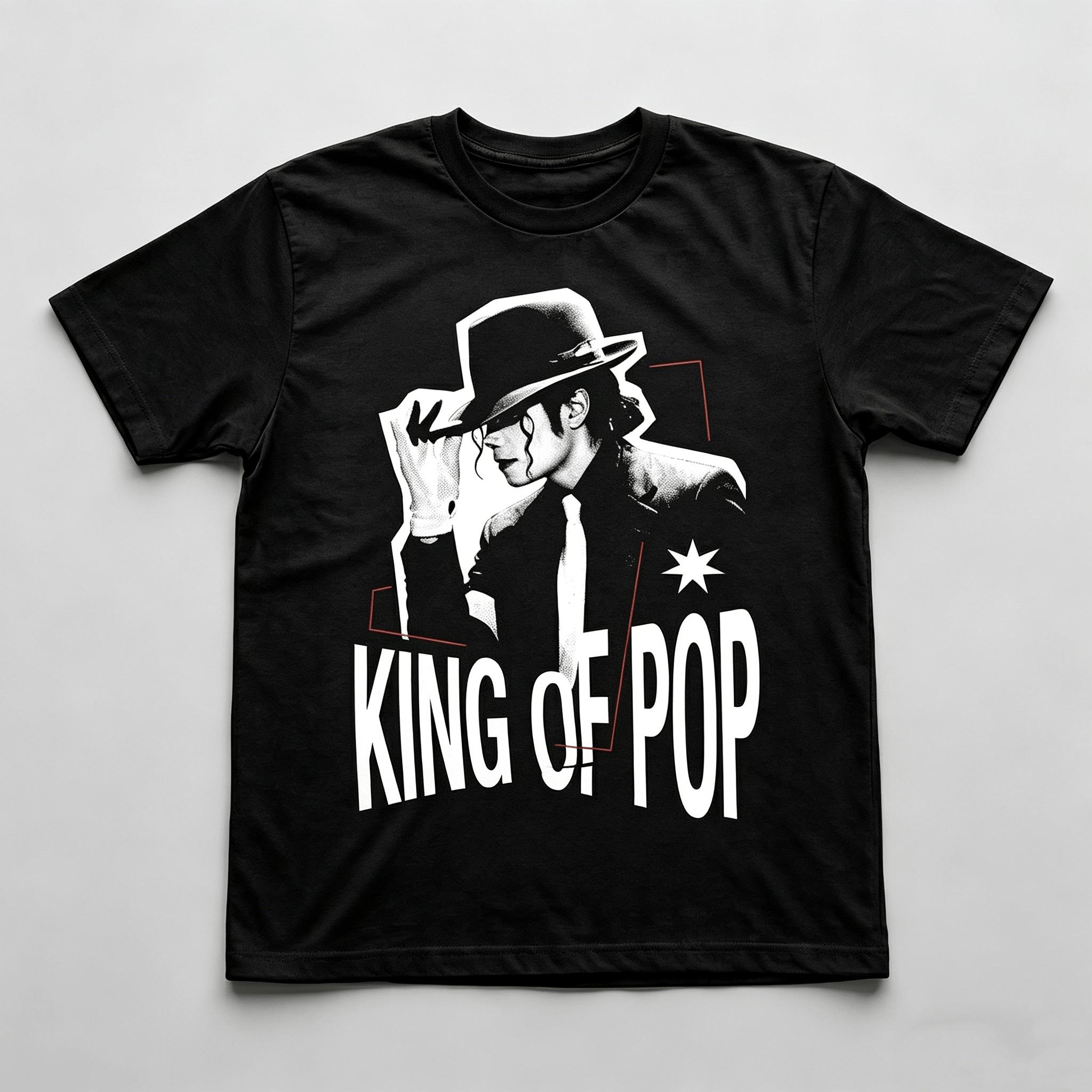 

Movie Michael Jackson MJ King Of POP graphic Unisex T Shirt Unisex Cotton Short Sleeve Y2k Oversized Tee Streetwear Vintage tops 4XL