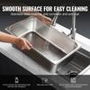 6 Pack Full Size Hotel Pans Steam Table Pan Stainless Steel 6" Deep