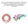 3D Printed Gradient Orchid Dragon With Movable Joints, Cute And Interesting Novel Appearance, Desktop Cute Little Dragon Ornamen
