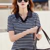 Women's Spring and Summer Cotton T-shirt Short-sleeved New Korean Version of The Trendy Loose All-match Round Neck Half-sleeved T-shirt Ins