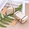 50pcs Creative Mini Suitcase Candy Box Candy Packaging Carton Wedding Gift Box Event Party Supplies Wedding Favors with Card