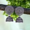 Earrings for Women Fashion Jhumka Oxidised Silver Earrings for Women Combo Chandbali Pearl Chandbali Stylish Jhumkas