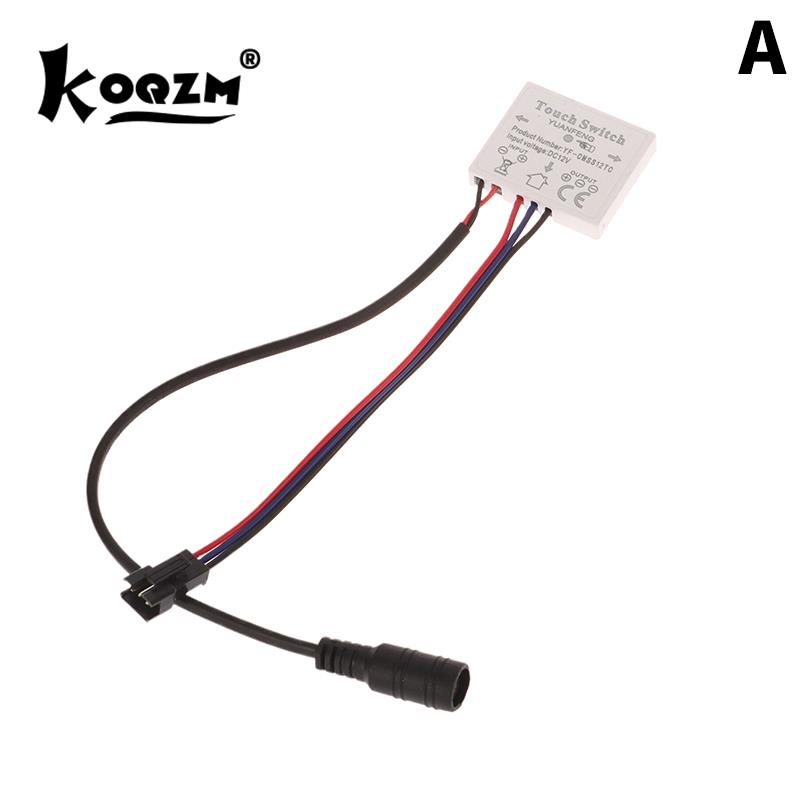 Touch Sensor Switch 12V 1/3A 24/36W LED Smart Single Key Mirror Light Switch Touch Dimmer Switch For Bathroom Mirror