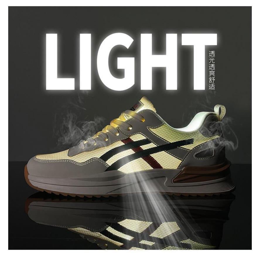 Men's Casual Retro Mesh Breathable Shoes - Spring/Summer