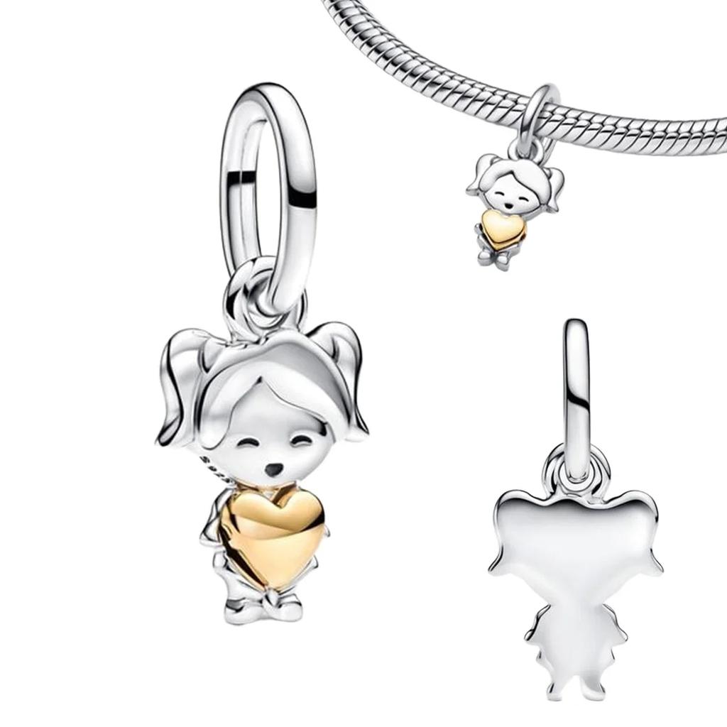 New Original Copper Ocean Charms Sea Star Whale Seahorse Shell Beads For Necklaces Diy Bracelets Present Jewellery