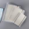 Diary  A7 A6 A5 Transparent Loose Leaf Binder Notebook Inner Core Cover Note Book Journal Planner Office Stationery Supplies