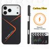 Premium Genuine Aramid Carbon Fiber Case For IPhone 17 Pro Max 17Pro For Magsafe Wireless Charging Ultra Thin Lightweight Cover