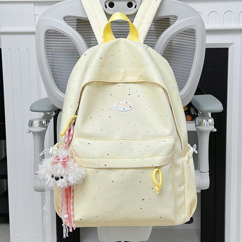 Zaino coreano nuovo piccolo fresco pois zaino femminile studenti delle scuole medie ins versatile grande capacità zaino stile campus