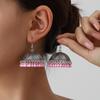 Elegant Bohemian Retro Tassel Earrings: Ethnic Style Hong Kong Chic