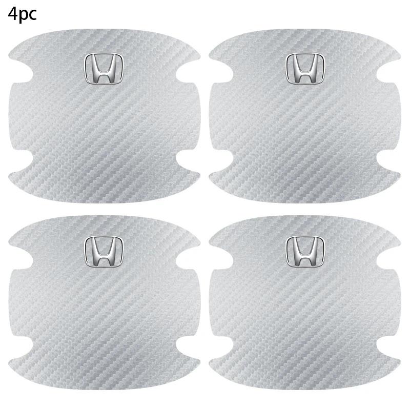 

4pcs Car Door Bowl Scratch Protective Sticker For Honda Civci FIT CRV Accord Jazz HRV Dio Stepwgn Prelude Odyssey City CRX Pilot
