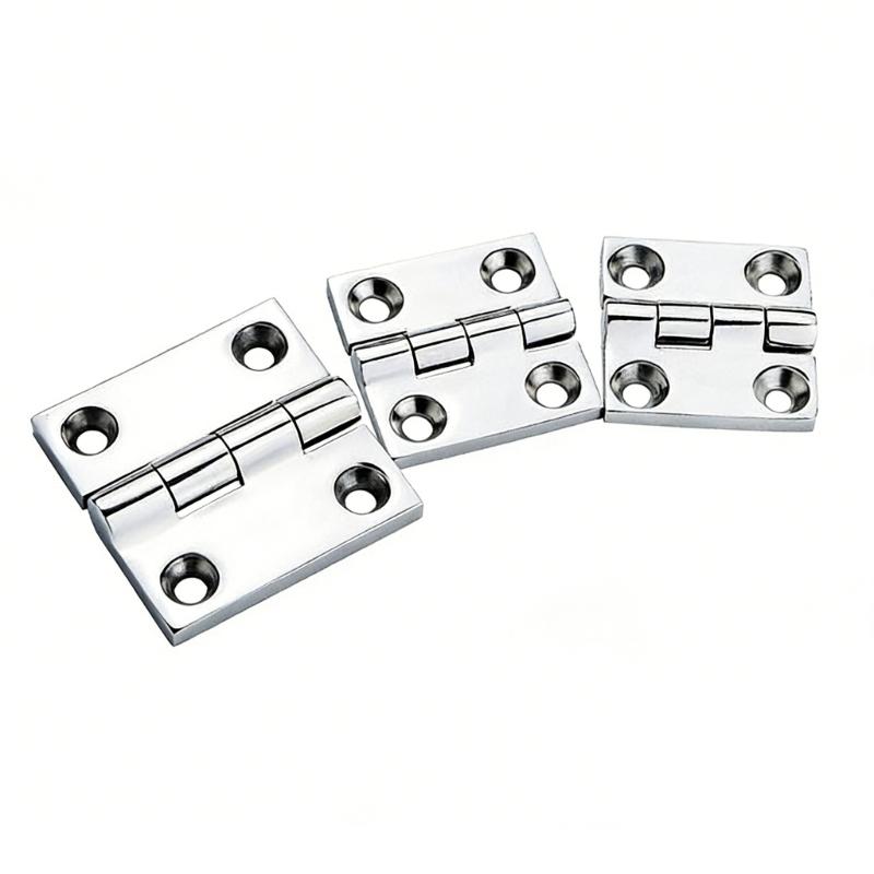 2pcs Stainless Steel Vessel Hinges Reinforced Structure Ideal For Harsh Marine Conditions Boat Marine Square Hinges