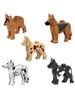 Small Particle Building Block Scale Model War Toy Equipment Rack Scale Model Rifle Assembling Military  Compatible with  Building Block Set