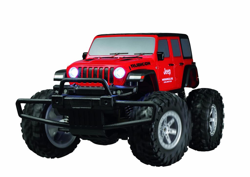 JOEZEN DIRTMAX 118 Scale Radio Control Jeep Wrangler Rubicon JRVT116-RD Red