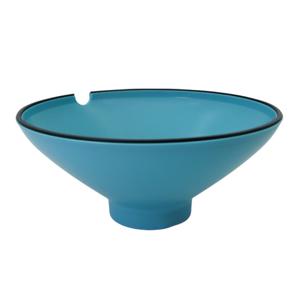 Side Outlet Kitchen Grease Drainer Large Size Grease Funnel Grease Colander Bottle синий