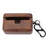 Wood Earbuds Case Fit for     BYRD   Earphones Walnut Wood Earbuds Protective Cover