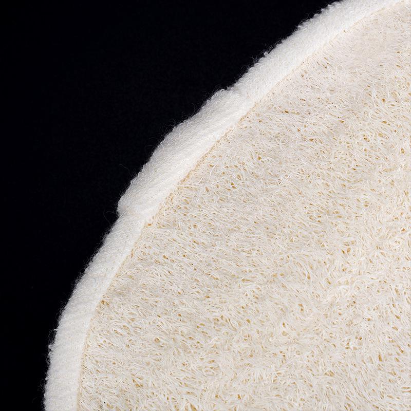 Thick Natural Loofah Sponge: Gentle Exfoliating Bath Scrubber for Rich Lather