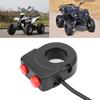 Universal Motorcycle Handlebar Headlight Switch Fog Light On Off Lamp Control Button 22mm Hole