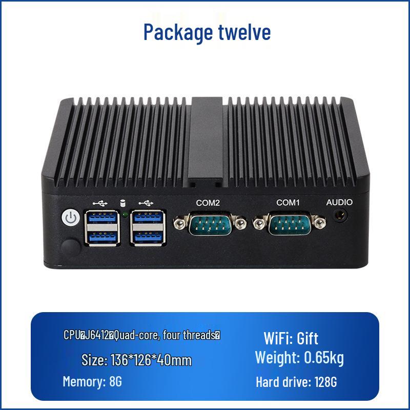 Quad-Core J1900 Dual-Netzwerk Embedded Industrie-Mini-PC