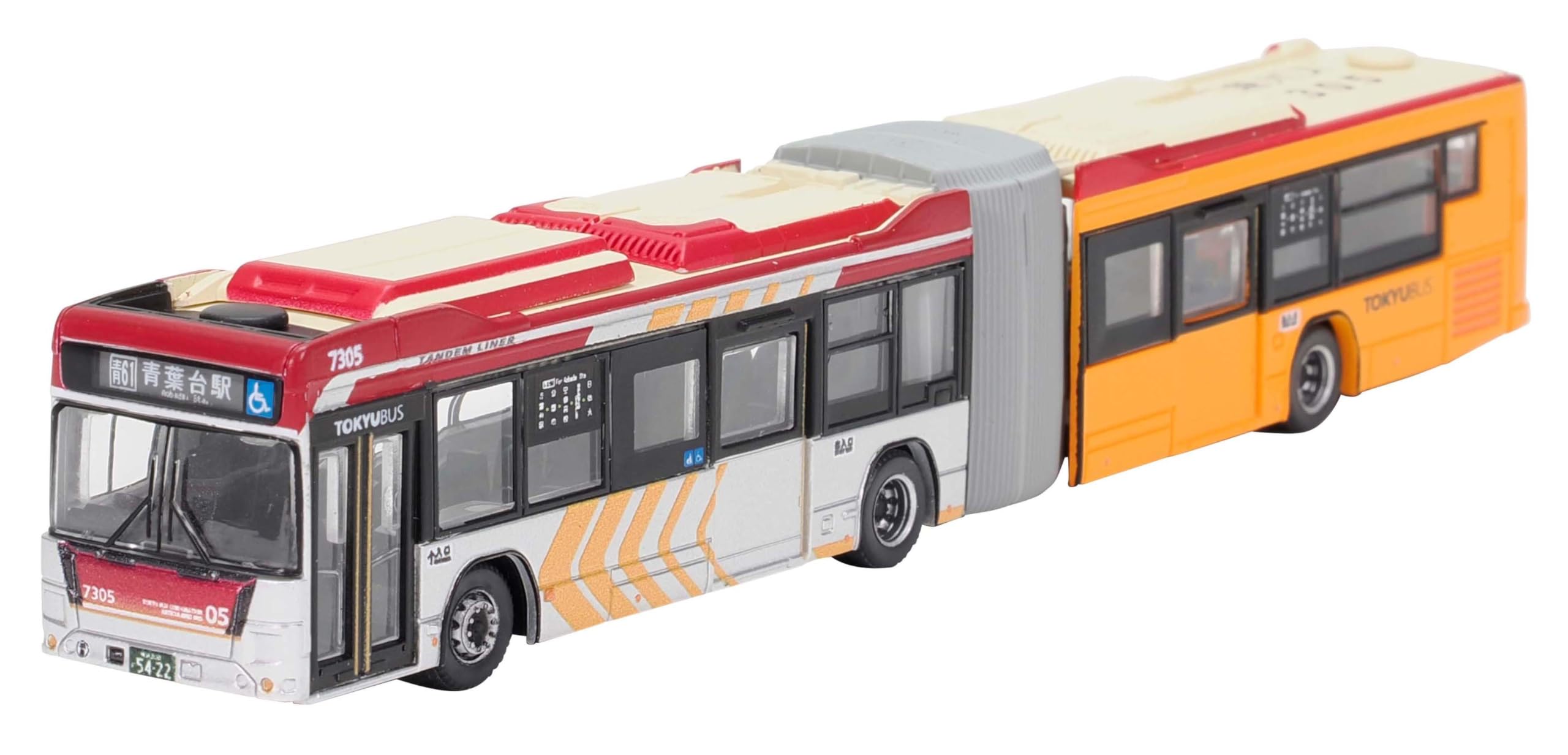 

TOMYTEC The Bus Collection Bus Collection Tokyu Bus Tandem Liner 7305 Diorama Supplies 335467 No.