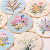 Floral Patterns Cross Stitch Set Colorful Embroidery Set Flower Embroidery Kit  Beginner