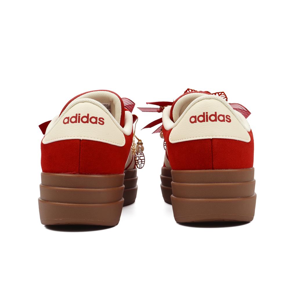 adidas VL Court Bold Match Made In Heaven Zvyšující výšku Skateboardové boty Dámské Červené KJ6852(Tým900- )