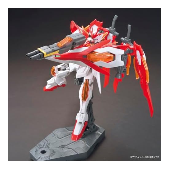BANDAI SPIRITS HGBF Gundam Build Fighters Try Wing Gundam Zero Honoo 1/144 Scale Color-Coded Plastic