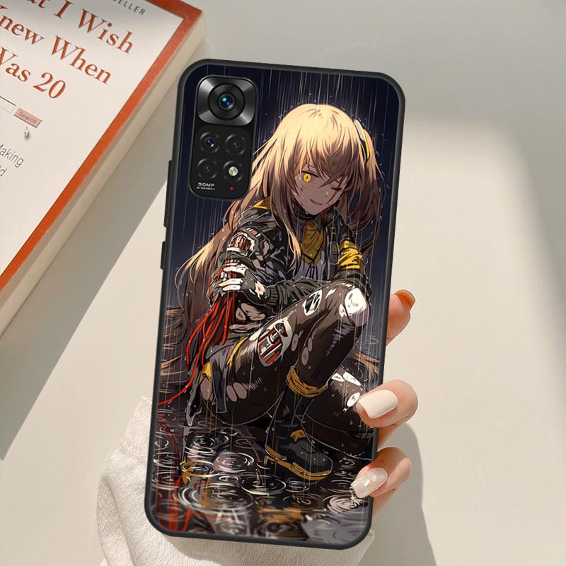 Girls Frontline Game Case For Xiaomi Redmi Note 10 8 9 11 Pro 8T 9S 10S 11S Redmi 10C 9C 9A 9T K50 K40 Gaming
