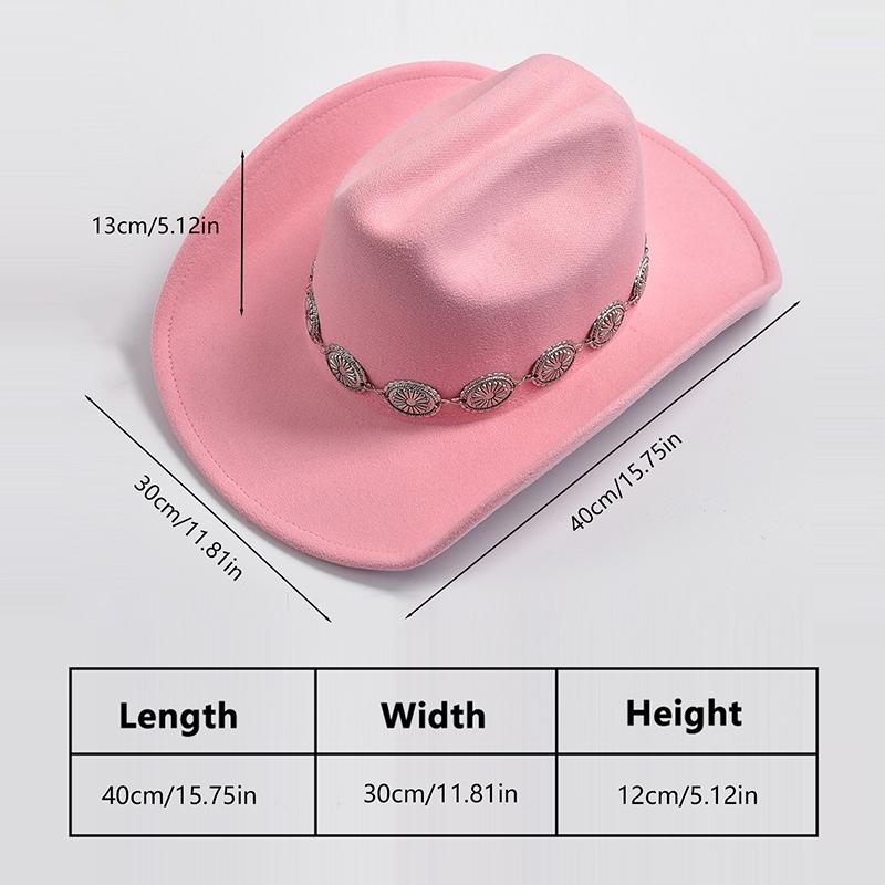 Latest Western Cowboy Hat for Womens Photo Props Cowgirl Jazz Hats Party Dress Cap Sombrero Hombre