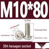 ISO7380 Stainless Steel Hex Drive Dome Head Screws - M2 to M16