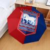 1PC Town Football Club Crest Printed Umbrella Folding umbrella, automatic umbrella 8-Frame for Travel, camping Fan gifts Christmas Gifts