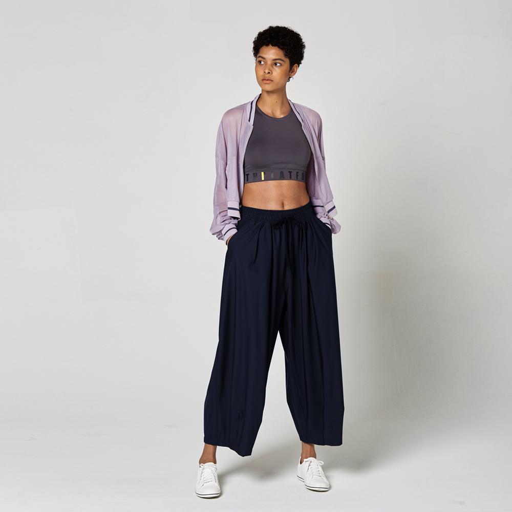 ATHPLATFORM Au31Pt03 Tech Wide Pants_Dark Navy