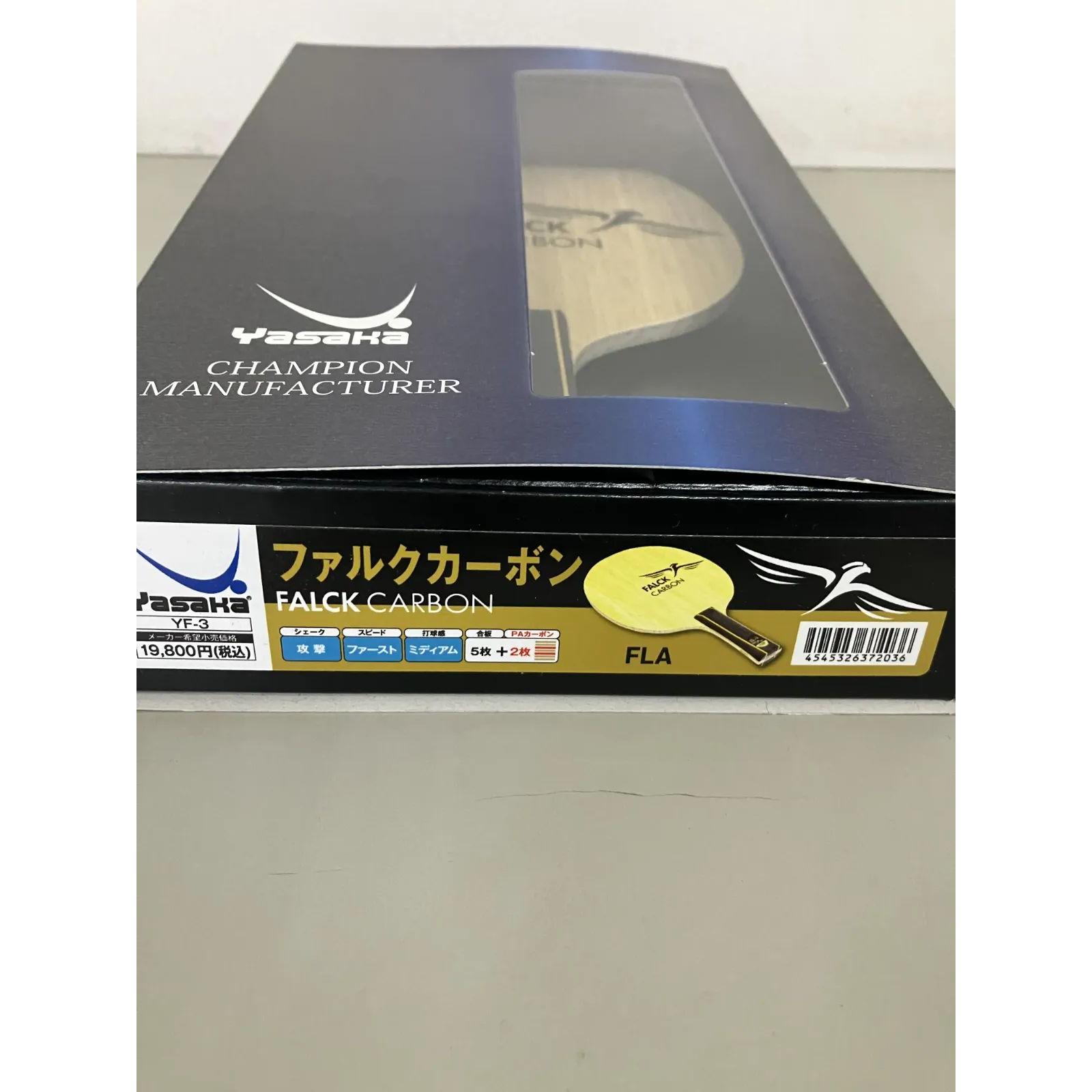 Used New and unused Yasaka Yasaka Table Tennis Falk Carbon FLA YF3
