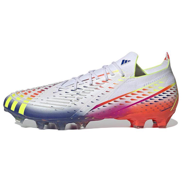 Adidas Predator Edge.1 Round Head Comfortable AG (Rubber Short Studs) Non-Slip Wear-Resistant Breathable Fit Soccer Shoes Men Soccer Shoes GZ6107