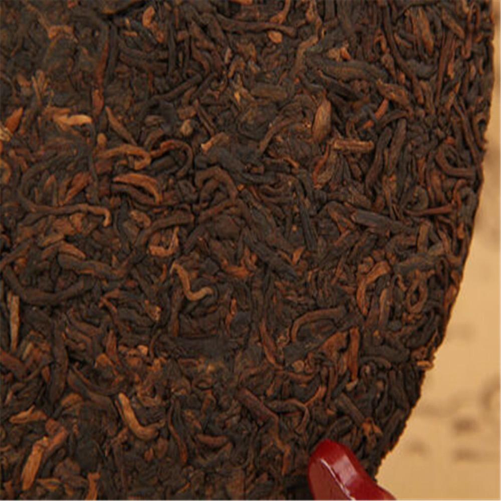 Natural Herbal Energy Tea Men Women China Cooked Pu-erh Tea Cake Ripe Puerh Black Tea 250g