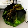 Tree Spirit's Electric Glow Umbrella Folding umbrella, automatic umbrella 8-Frame for Travel, camping Use Gift for Halloween Christmas