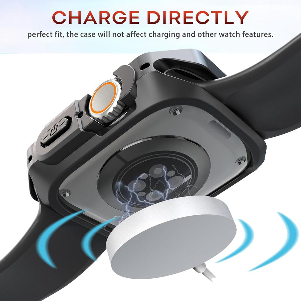 TPU Case for Apple Watch Cover 46 42mm 41 45 40 44 49mm Protector Bezel for Apple Smart Watch Series 10 9 8 7 6 5 4 Ultra Bumper