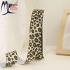 European & American Trend Leopard Print Letter Polyester Ribbed Edge Ribbon - Colorful Clothing & Home Textile Ribbon