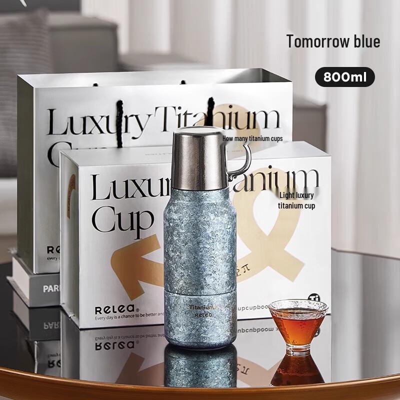 

RELEA Titanium Insulated Thermos Bottle