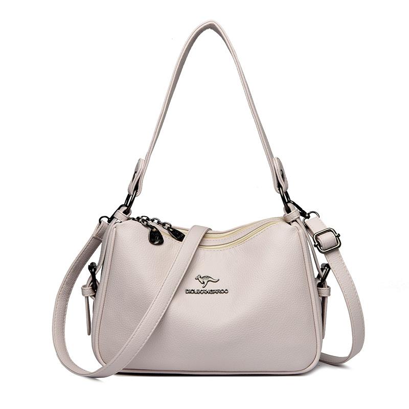 Jednoduchá a elegantní crossbody taška, velkokapacitní, všestranná pro dojíždění, ležérní taška přes jedno rameno