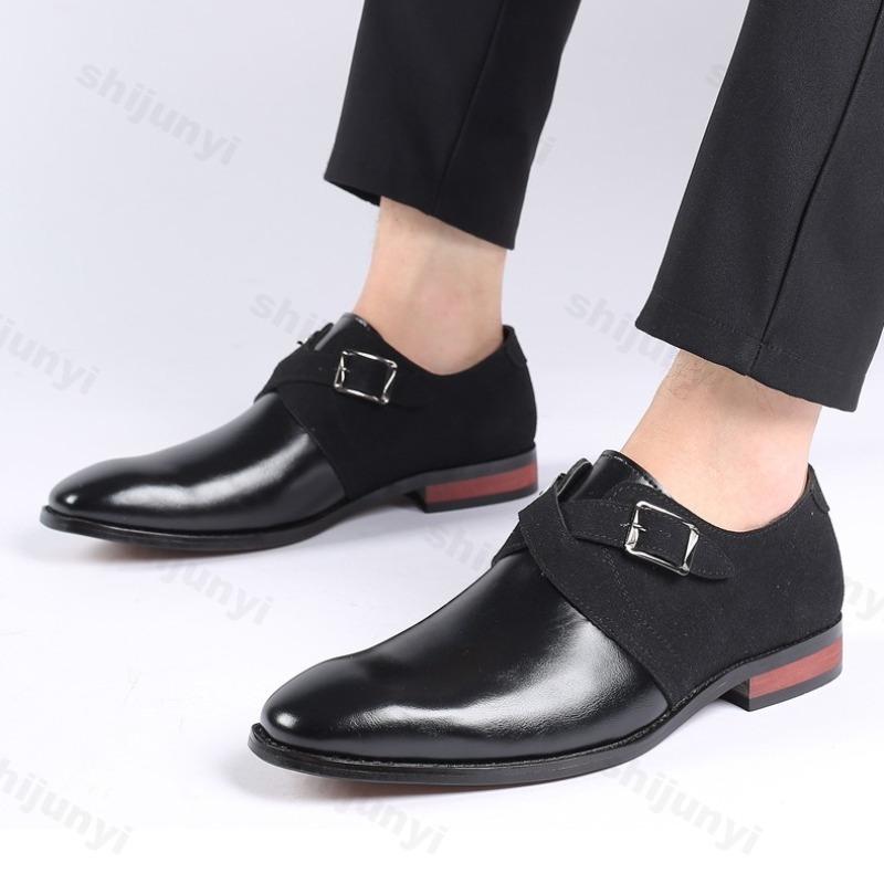 Fashion Men's Leather Shoes 2025 High-quality Business Casual Shoes Fashion Formal Spring Autumn Luxury Designer Dress Shoes Size 39-44