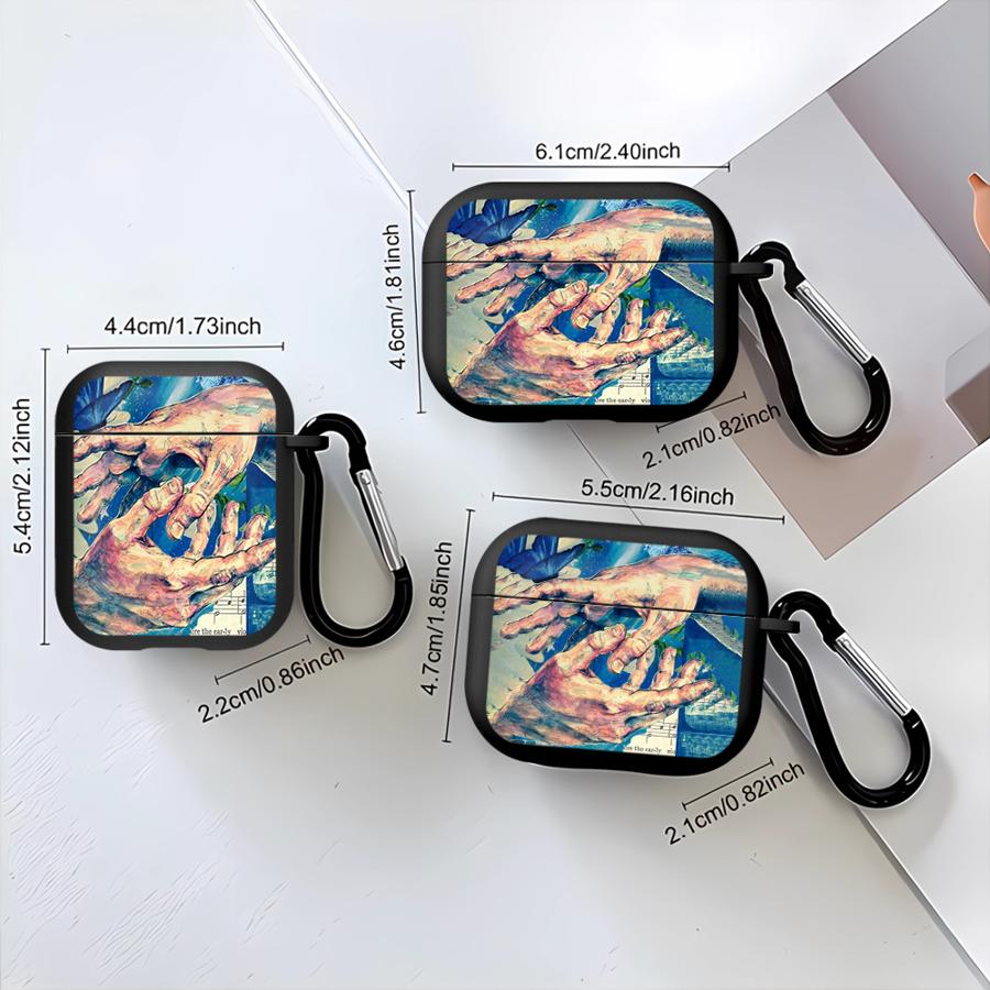 Earphone Cases Cover Case For Airpods Pro2 Pro Pro3 4 3 2 1 Eyes With Stories