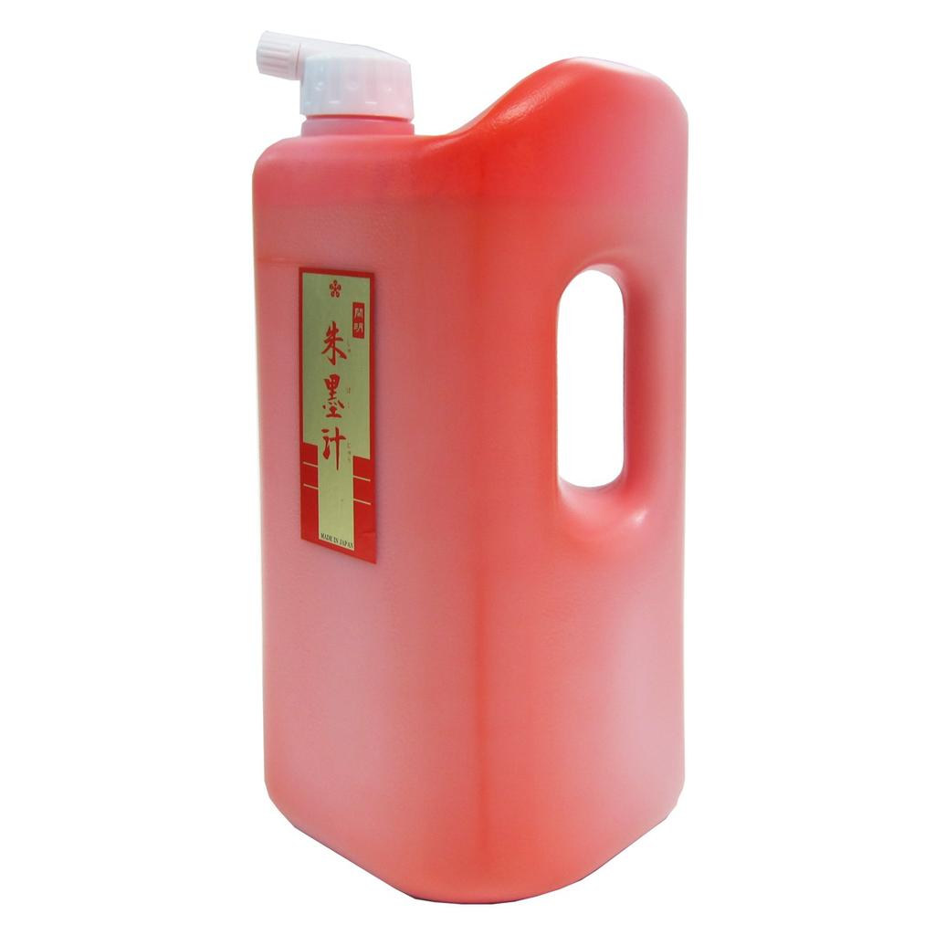 Kaimei Vermilion BO8011 Ink, 1.8L, Red,