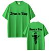 Jesus Is King Graphic T-shirt Christian Religious Short Sleeve T-shirts Summer Men Women Fashion Gothic Rock T Shirt Streetwear