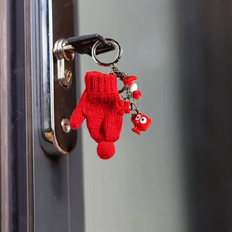 Lovely Soft Plush Keychain For Key Accessories Bag Charm Car Decoration And Decorative Gift