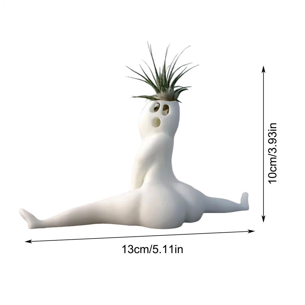 Funny Big Booty Ghost Flower Succulent Planter Air Plant Display Indoor Planter Funny Decor Planter Plant Pots Air Plant Display