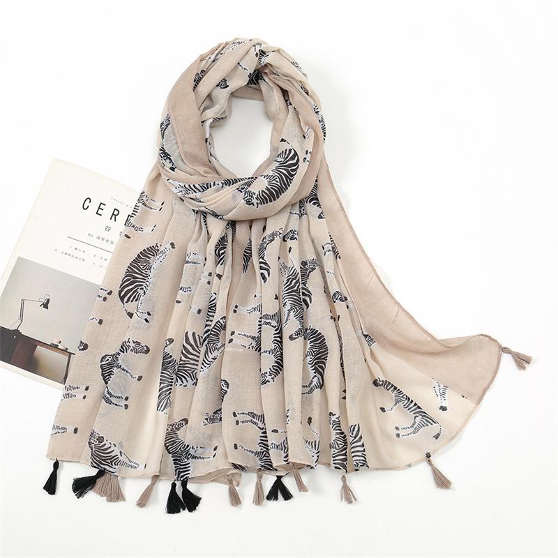 Fashion Luxury Petal Floral Tassel Viscose Shawl Scarf Lady High Quality Wrap Pashmina Stole Bufandas Muslim Hijab 180*90Cm